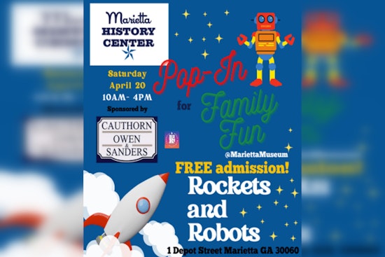 Free 'Rockets and Robots Family Fun Day' at Marietta History Center Promises Educational Excitement for Kids