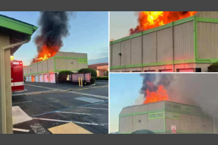 Fremont Storage Facility Inferno Destroys 53 Units, Officials Launch