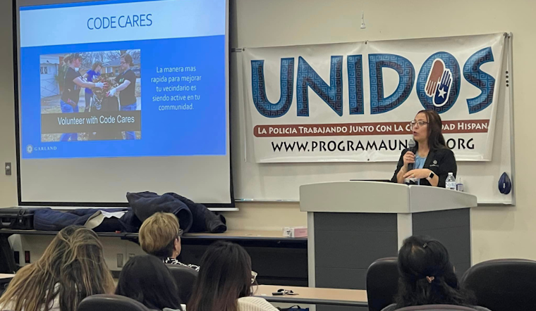 Garland Police Foster Community Bonds with UNIDOS Meeting and K9 Demonstration