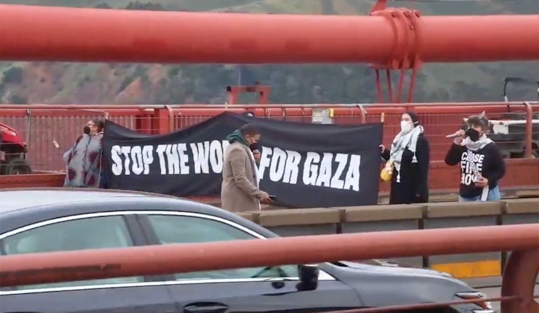 Activists Shut Down Golden Gate Bridge and I-880 in Oakland to Protest U.S. Role in Gaza Conflict