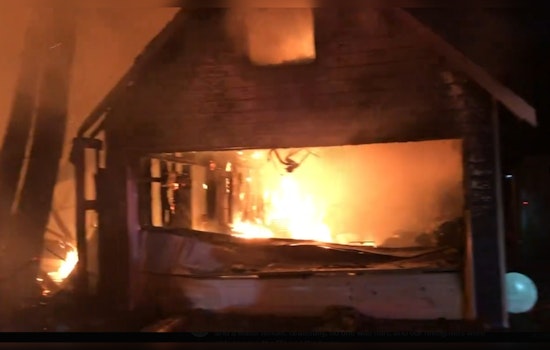 Gig Harbor Firefighters Extinguish Intense Garage Blaze, Save Six Chickens Amid Community Support