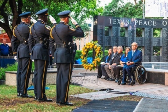 Governor Abbott Honors Slain Officers at Texas Peace Officers' Memorial in Austin