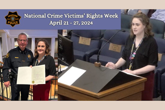 Grapevine Mayor Initiates National Crime Victims' Rights Week with Proclamation and Support for Advocates
