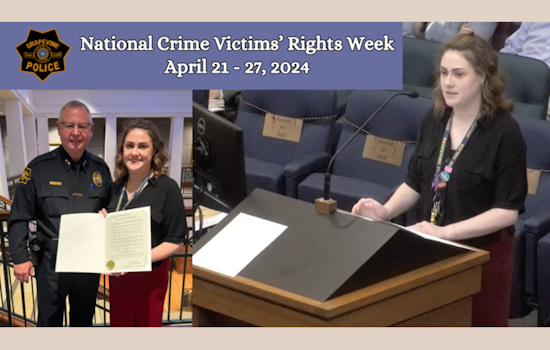 Grapevine Mayor Initiates National Crime Victims' Rights Week with Proclamation and Support for Advocates