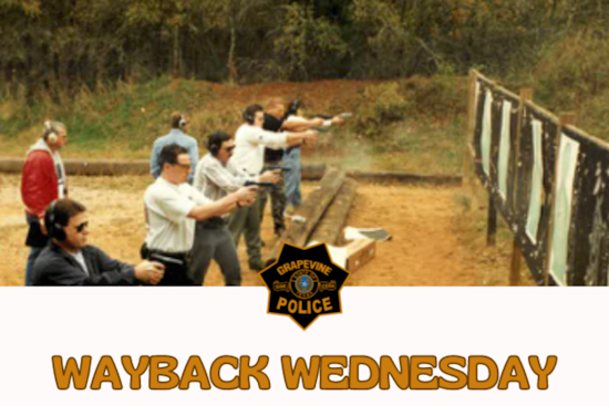 Grapevine PD Reflects on Training Roots with 1994 Outdoor Shooting Range Photo