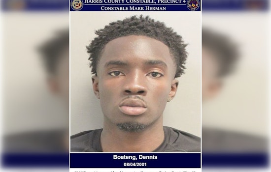 Harris County Deputies Arrest Fugitive Dennis Boateng with Multiple Warrants During Traffic Stop