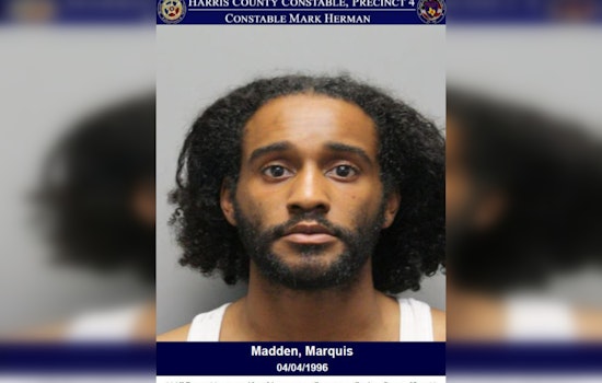 Harris County Deputies Arrest Suspect Marquis Madden for Unauthorized Vehicle Use