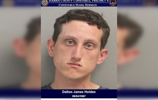 Harris County Suspect Charged with Criminal Mischief After Being Caught on Security Footage