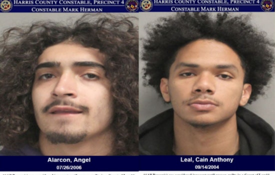 Harris County Traffic Stop Leads to Drug and Weapons Charges for Two Men