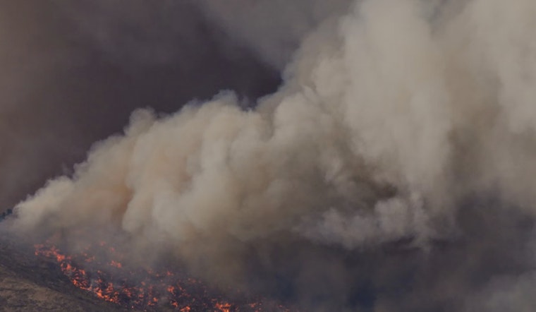 Hawkins County Firefighters Battle Growing Wildfire, Residents Advised to Stay Alert