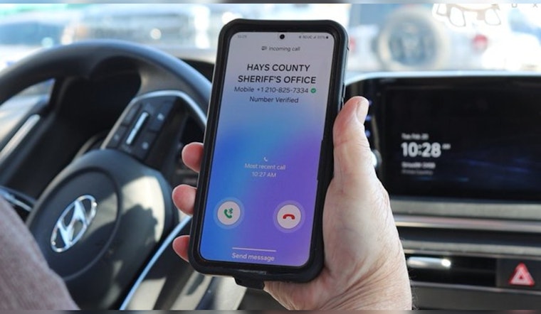 Hays County Residents Warned of Phone Scammers Impersonating Law Enforcement Officials