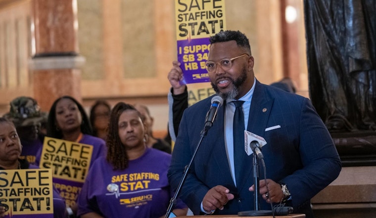 Healthcare Workers Unite at Illinois Capitol to Demand Safer Staffing Levels and Legislation