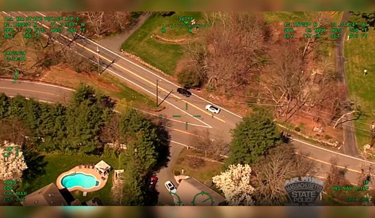 High-Speed Chase Ends in Arrest of Three After Stolen Car Pursuit Across Massachusetts Towns