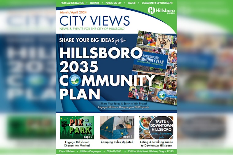 Hillsboro's City Views Newsletter Goes Green with 100% Recyclable Glossy Paper