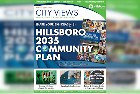 Hillsboro's City Views Newsletter Goes Green with 100% Recyclable Glossy Paper