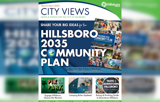 Hillsboro's City Views Newsletter Goes Green with 100% Recyclable Glossy Paper