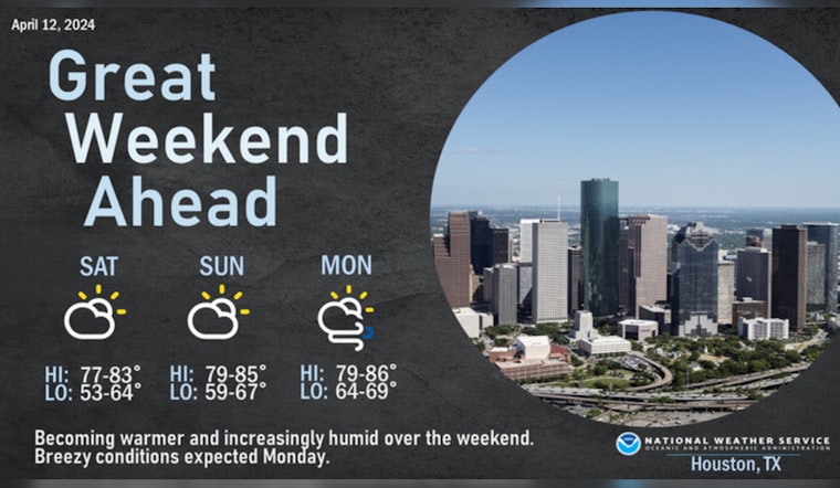 Houston Basks in Perfect Weekend Weather