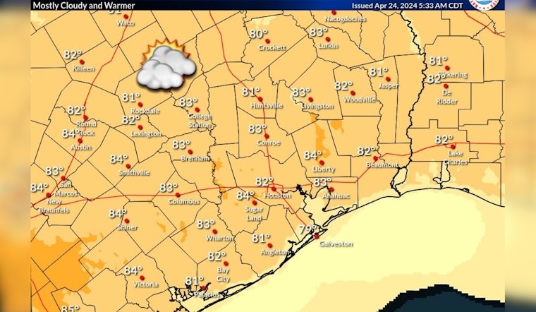 Houston Braces for Rain and Thunder, Severe Weather Hits Great Plains