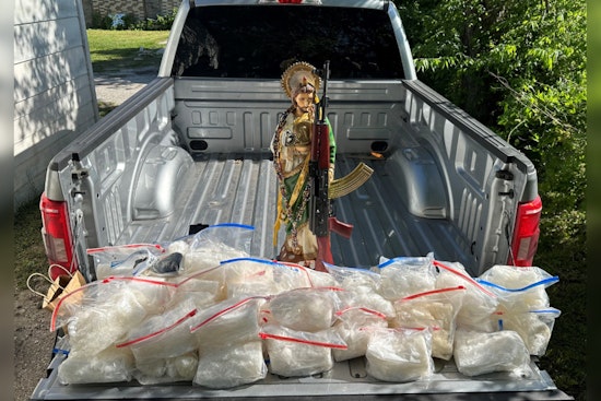 Houston Police Seize 45 Kilos of Meth, Heroin, and AK47-Style Rifle in Major Drug Bust