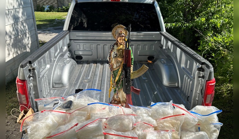 Houston Police Seize 45 Kilos of Meth, Heroin, and AK47-Style Rifle in Major Drug Bust