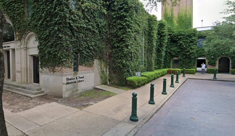 Houston's Eleanor Freed-Montrose Neighborhood Library to Reopen with Celebratory Event on April 15