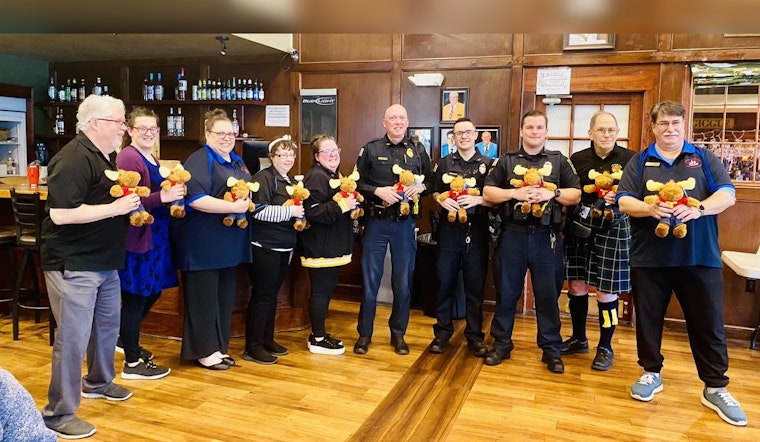 Plymouth Police Partner with Moose Lodge to Offer 'Tommy Moose' Comfort to Children in Crisis