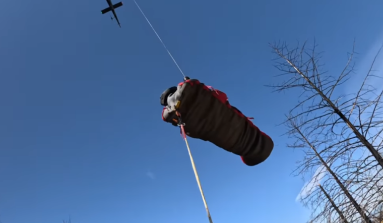 VIDEO: Injured Tree Trimmer on Hood Mountain Rescued in Challenging CHP and Santa Rosa Operation