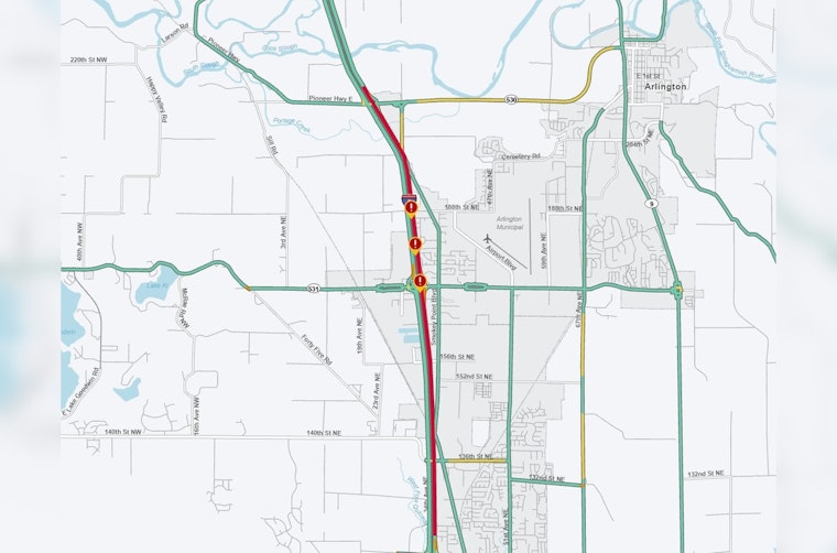 Interstate 5 Reopens Following Fatal Early Morning Pedestrian Accident