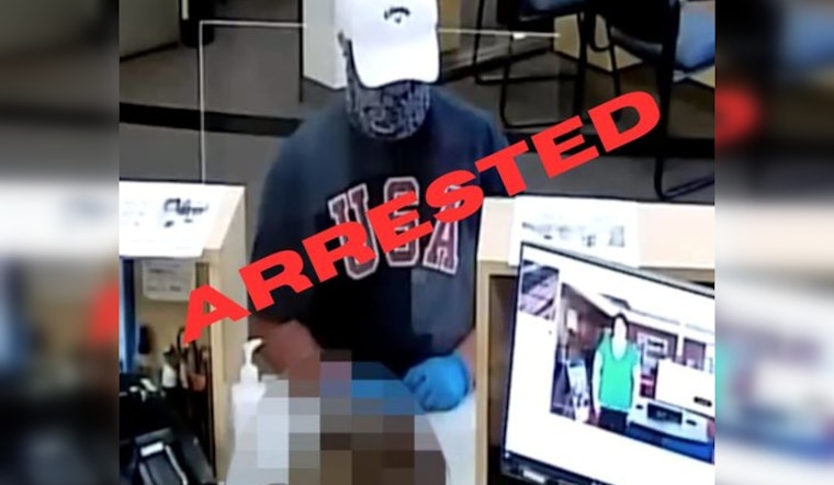 Irvine Police Apprehend Local Suspect Accused of US Bank Robbery