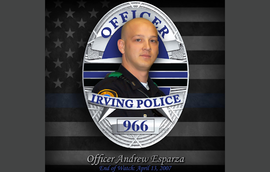 Irving Community Honors Fallen Officer Andrew Esparza with 5K Run/Walk on 17th Anniversary of His Passing