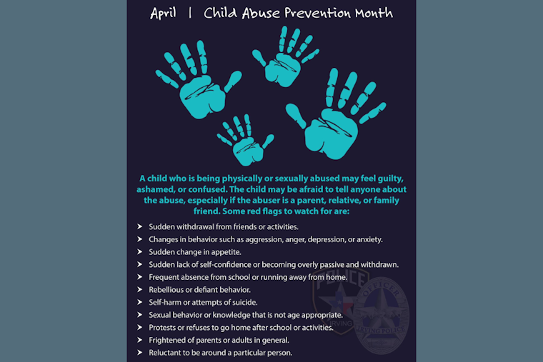 Irving Police Department Amplifies Efforts For Child Abuse Prevention