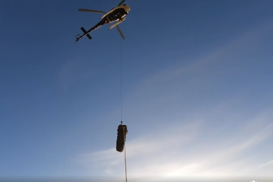 VIDEO: Joint Rescue Effort by CHP and SFFD Successfully Airlifts Unconscious Individual from San Francisco's Marshall Beach