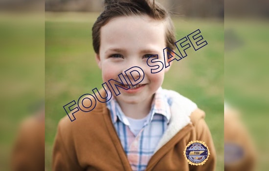 Knox County Boy Found Safe Following Endangered Child Alert, TBI Confirms
