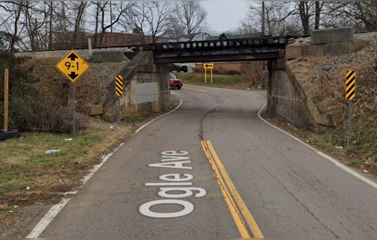 Knoxville Fire Department Vehicle Strikes Railroad Underpass With No Injuries Reported
