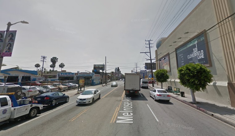 LA Fire Department Conducts Technical Rescue for Individual Stranded on Hollywood Catwalk