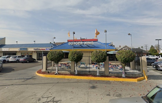 LA Fire Department Rapidly Quells Burger King Blaze in South-Central Los Angeles