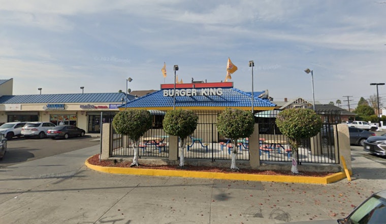 LA Fire Department Rapidly Quells Burger King Blaze in South-Central Los Angeles