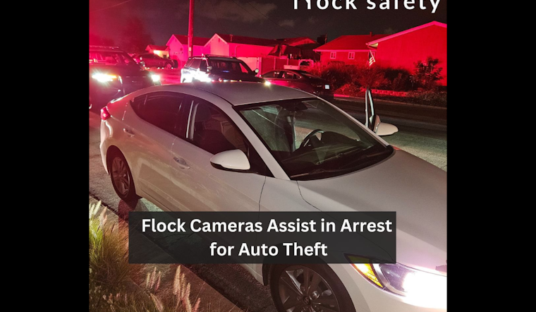 La Mesa Police Utilize High-Tech Surveillance to Recover Stolen Vehicle from Juvenile Car Thief