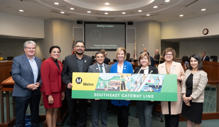 LA Metro Board Greenlights Southeast Gateway Line to Boost Transit and Economy in Underserved Areas