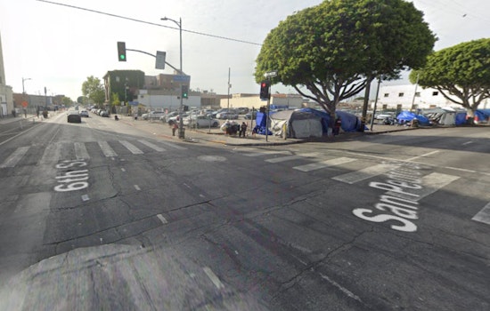 LAPD Sergeant in Downtown Los Angeles Shoots Knife-Wielding Suspect, No Bystanders Injured