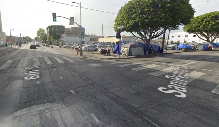 LAPD Sergeant in Downtown Los Angeles Shoots Knife-Wielding Suspect, No Bystanders Injured