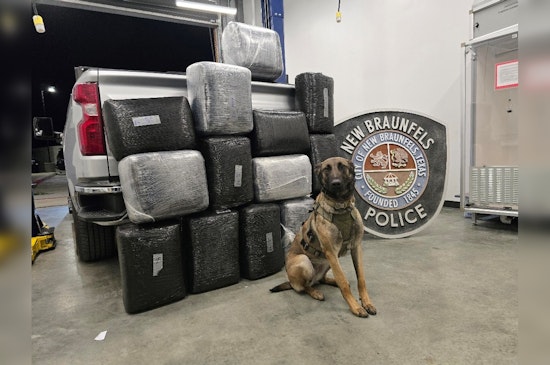 Laredo Man Charged After New Braunfels Police Discover 360 Pounds of Marijuana During Traffic Stop