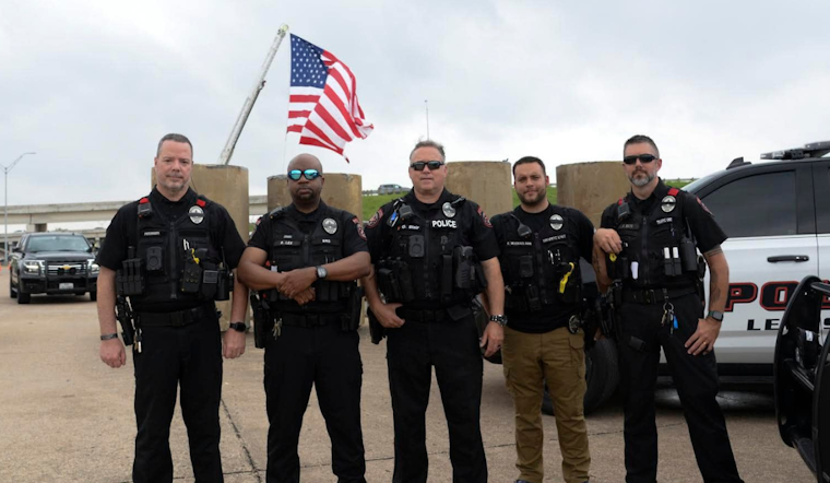 Lewisville Police Officers Champion Valor with Escort for Medal of Honor Recipients to Gainesville