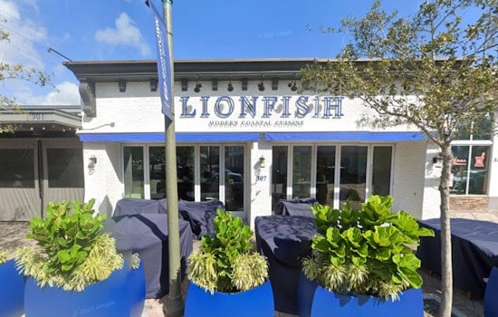 Lionfish on the Ave in Delray Beach Closes Suddenly After Three-Year Tenure