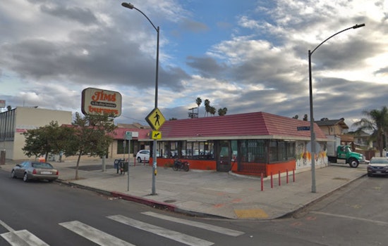 Los Angeles Firefighters Quickly Subdue Blaze at Jim's Burgers in Westlake District
