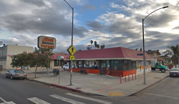 Los Angeles Firefighters Quickly Subdue Blaze at Jim's Burgers in Westlake District