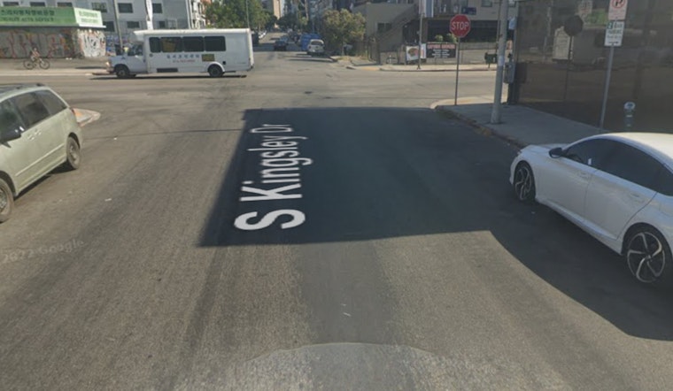 Los Angeles Man Killed in Tragic Solo Parking Garage Collision on South Kingsley Drive