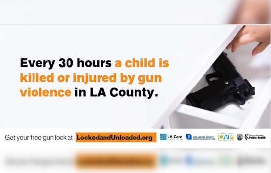 Los Angeles Unveils Billboard Campaign Promoting Gun Locks to Curb Violence and Save Lives