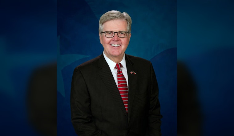 Lt. Gov. Dan Patrick Sets Texas Senate's Agenda, Unveils Key Topics Ahead of Session