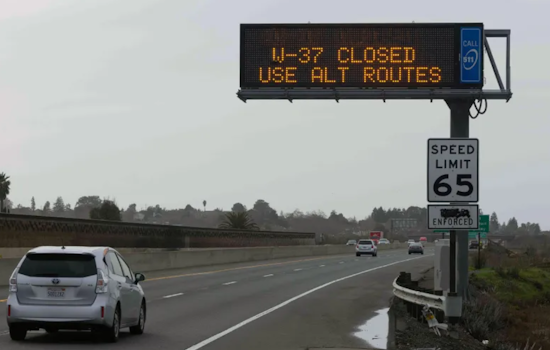 Major Highway 37 Paving Project to Cause Weekend Closures in Vallejo, Sonoma County